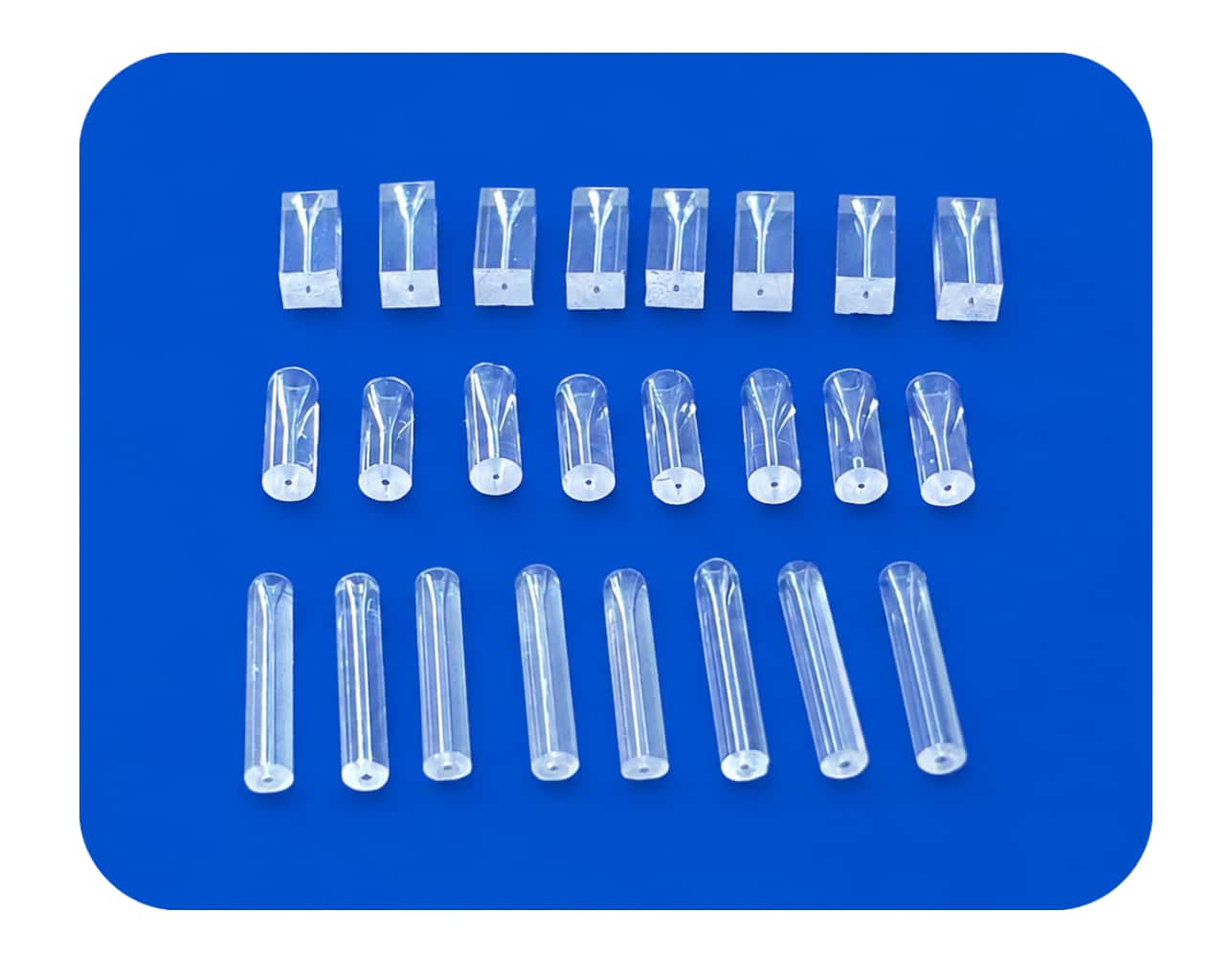 SANLAND Optical Fiber Capillaries for precision fiber alignment and optical packaging SANLAND Optical Fiber Capillaries for precision fiber alignment and optical packaging